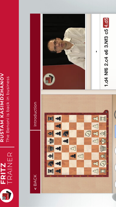 Emulate iPhone app The Benoni is back in business using MyAndroid