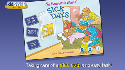 Emulate iPhone app The Berenstain Bears Sick Days using MyAndroid