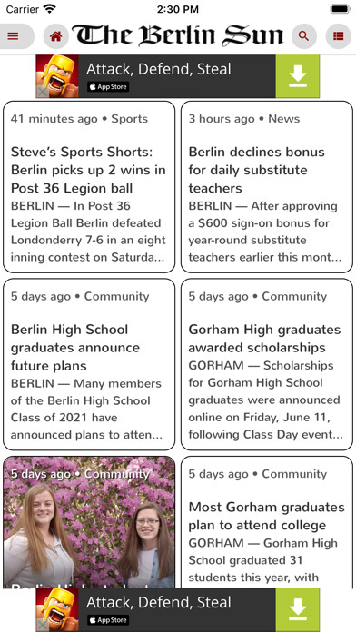 Emulate iPhone app The Berlin Sun Replica using MyAndroid Emulate iPhone app The Berlin Sun Replica using MyAndroid
