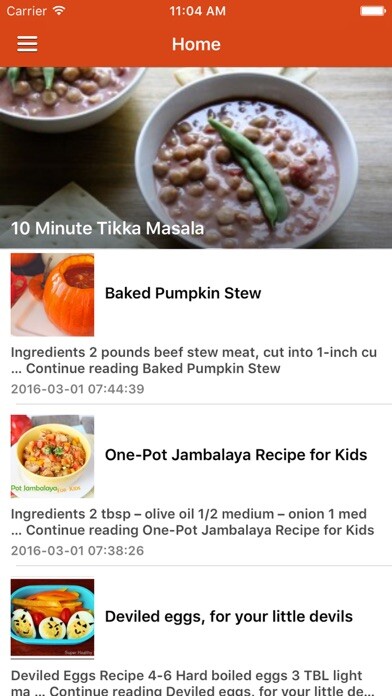 Emulate iPhone app The Best Ever Kids Recipes - That All Kids Will Eat using MyAndroid Emulate iPhone app The Best Ever Kids Recipes - That All Kids Will Eat using MyAndroid