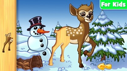 Emulate iPhone app The best Forest Animals Puzzle for Preschool Kids using MyAndroid