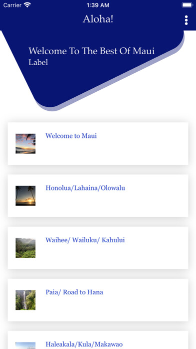 Emulate iPhone app The Best Of Maui using MyAndroid Emulate iPhone app The Best Of Maui using MyAndroid