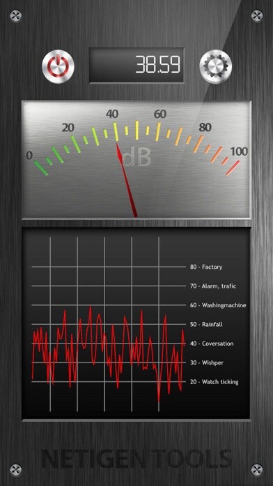 Emulate iPhone app The Best Sound Meter using MyAndroid Emulate iPhone app The Best Sound Meter using MyAndroid
