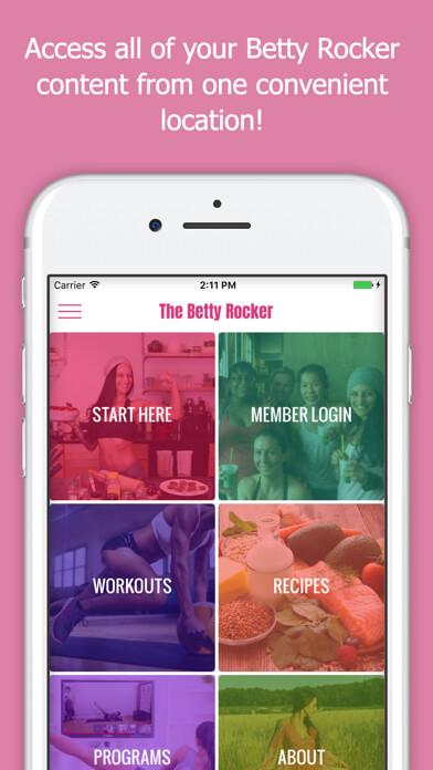 Emulate iPhone app The Betty Rocker using MyAndroid Emulate iPhone app The Betty Rocker using MyAndroid