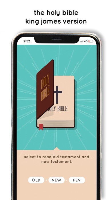 Emulate iPhone app The Bible - Daily devotional using MyAndroid