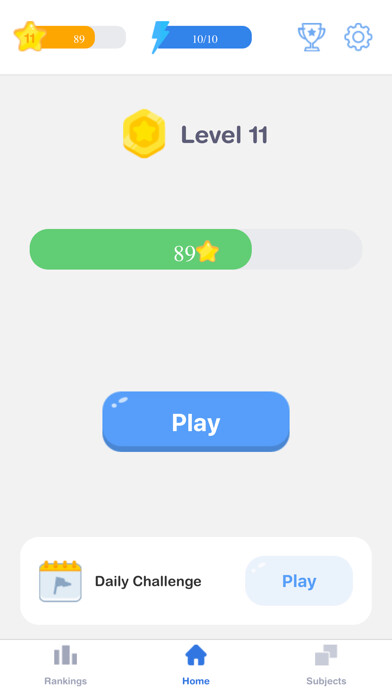 Emulate iPhone app The Big Challenge PLAY using MyAndroid