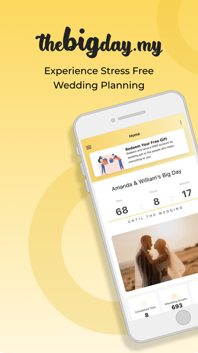 Emulate iPhone app thebigday.my Wedding Planning using MyAndroid Emulate iPhone app thebigday.my Wedding Planning using MyAndroid