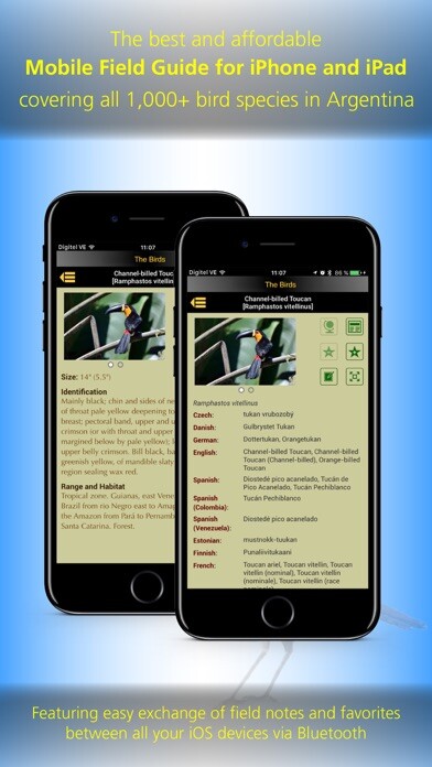 Emulate iPhone app The Birds of Argentina using MyAndroid Emulate iPhone app The Birds of Argentina using MyAndroid