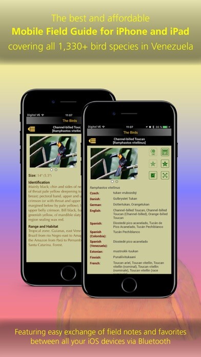 Emulate iPhone app The Birds of Venezuela using MyAndroid Emulate iPhone app The Birds of Venezuela using MyAndroid