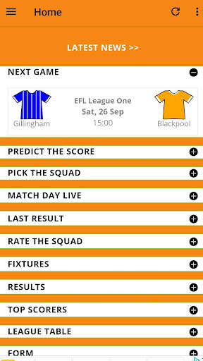 Run android online APK The Blackpool Score from MyAndroid or emulate The Blackpool Score using MyAndroid