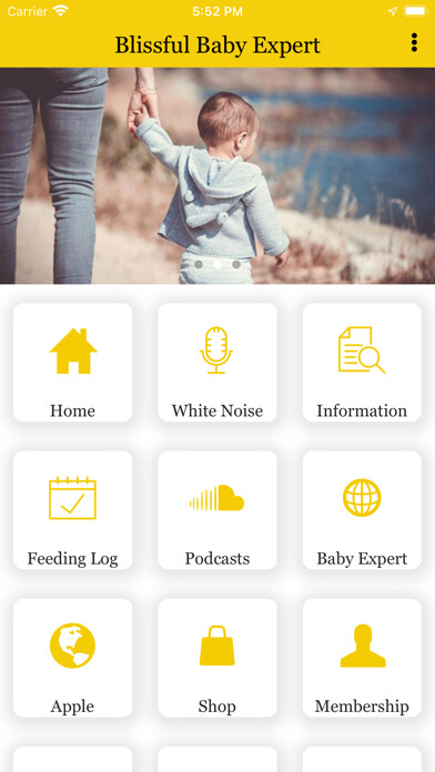 Emulate iPhone app The Blissful Baby Expert App using MyAndroid Emulate iPhone app The Blissful Baby Expert App using MyAndroid