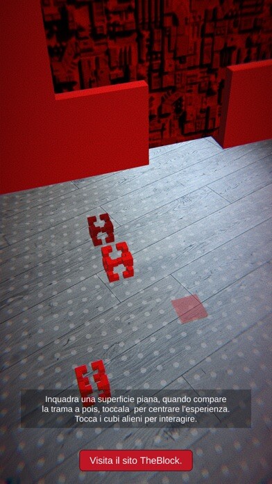 Emulate iPhone app TheBlock AR Invasion using MyAndroid