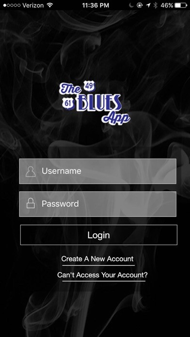 Emulate iPhone app The Blues App using MyAndroid