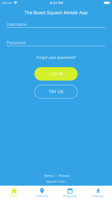 Emulate iPhone app The Boast Squash App using MyAndroid Emulate iPhone app The Boast Squash App using MyAndroid