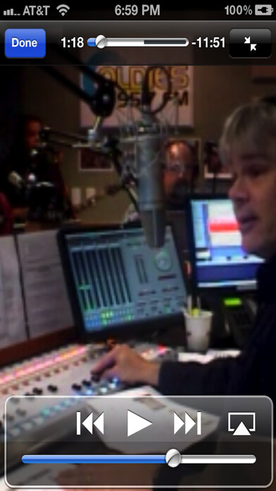 Emulate iPhone app The Bob Rivers Show using MyAndroid