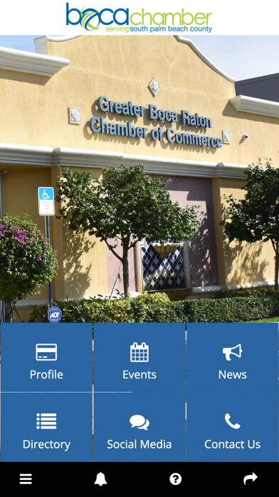 Emulate iPhone app The Boca Chamber using MyAndroid