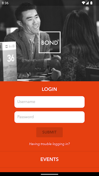Run android online APK The BOND Events Delegates App from MyAndroid or emulate The BOND Events Delegates App using MyAndroid Run android online APK The BOND Events Delegates App from MyAndroid or emulate The BOND Events Delegates App using MyAndroid