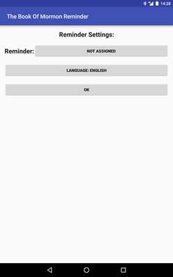 Emulate Android APK The Book Of Mormon Reminder