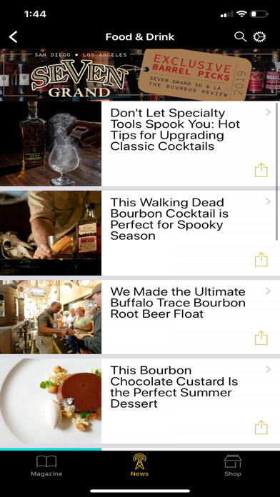 Emulate iPhone app The Bourbon Review using MyAndroid Emulate iPhone app The Bourbon Review using MyAndroid