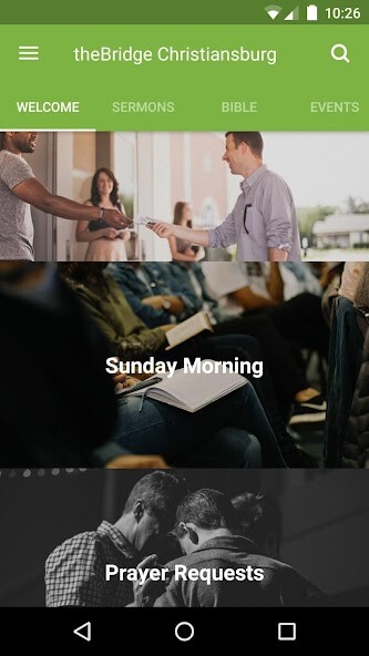 Emulate iPhone app theBridge Christiansburg using MyAndroid Emulate iPhone app theBridge Christiansburg using MyAndroid