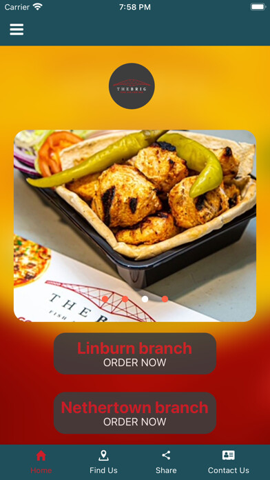 Emulate iPhone app The Brig Fish Bar using MyAndroid Emulate iPhone app The Brig Fish Bar using MyAndroid