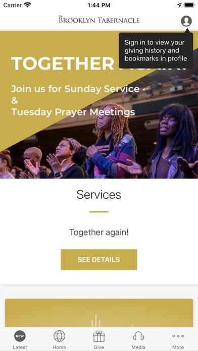 Emulate iPhone app The Brooklyn Tabernacle App using MyAndroid Emulate iPhone app The Brooklyn Tabernacle App using MyAndroid