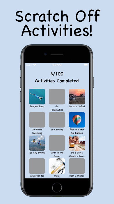 Emulate iPhone app The Bucket List - Things to do using MyAndroid Emulate iPhone app The Bucket List - Things to do using MyAndroid