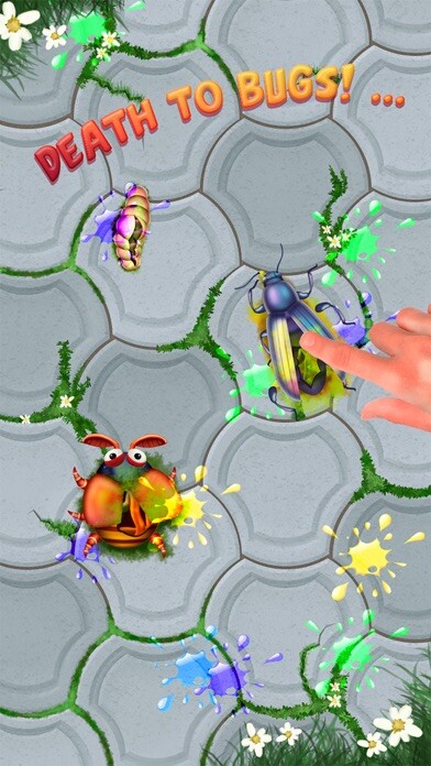 Emulate iPhone app The Bugs Smasher using MyAndroid