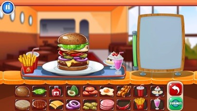 Emulate iPhone app The Burger Game using MyAndroid Emulate iPhone app The Burger Game using MyAndroid