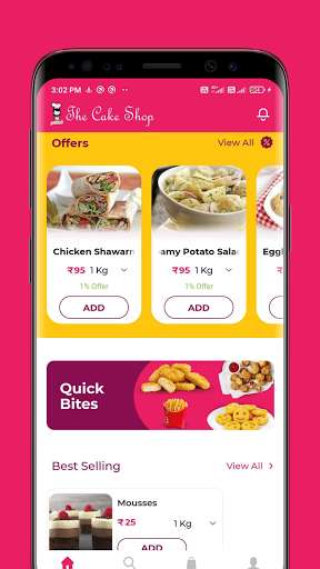 Run android online APK The Cake Shop Elite Online Delivery from MyAndroid or emulate The Cake Shop Elite Online Delivery using MyAndroid