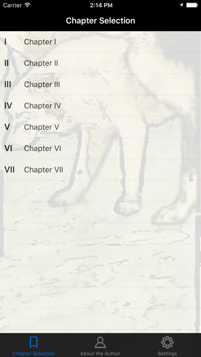 Emulate iPhone app The Call of the Wild - Jack London using MyAndroid