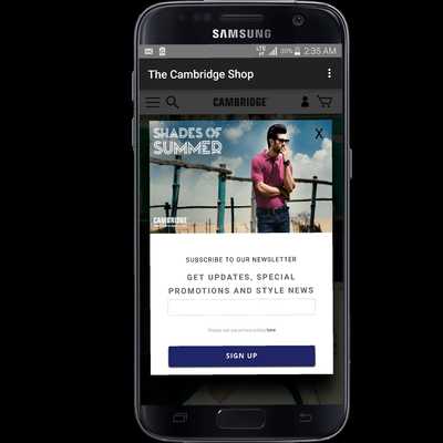 Emulate Android APK The Cambridge Shop Emulate Android APK The Cambridge Shop