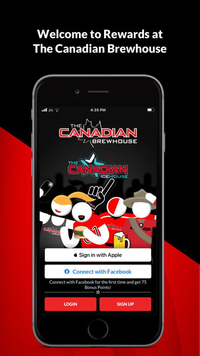 Emulate iPhone app The Canadian Brewhouse using MyAndroid Emulate iPhone app The Canadian Brewhouse using MyAndroid