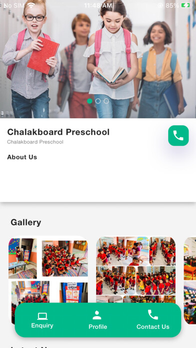 Emulate iPhone app The chalkboard school using MyAndroid Emulate iPhone app The chalkboard school using MyAndroid