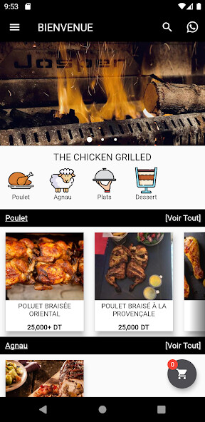 Run android online APK The Chicken from MyAndroid or emulate The Chicken using MyAndroid