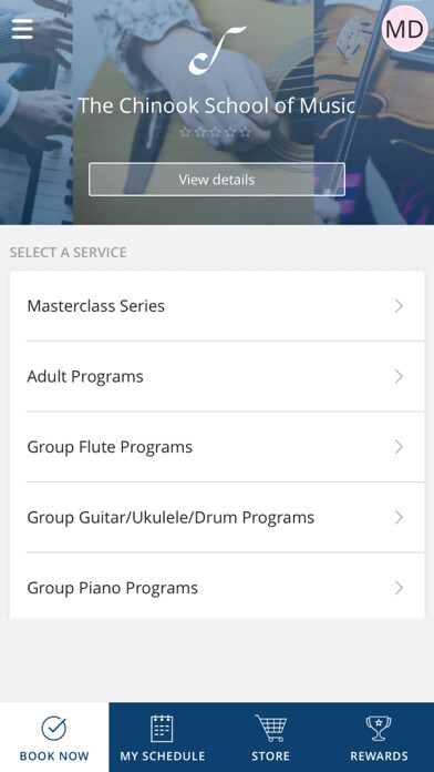 Emulate iPhone app The Chinook School of Music using MyAndroid Emulate iPhone app The Chinook School of Music using MyAndroid