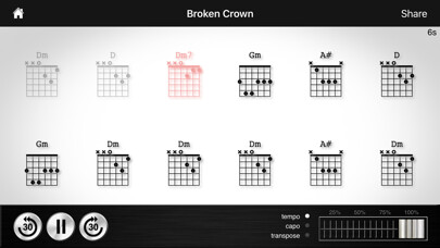 Emulate iPhone app The Chord Detector using MyAndroid Emulate iPhone app The Chord Detector using MyAndroid