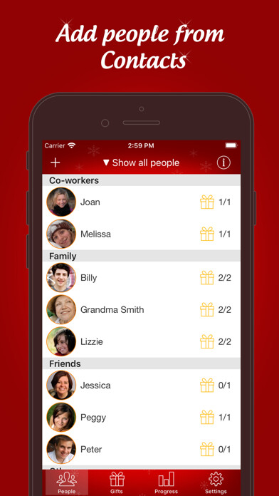 Emulate iPhone app The Christmas Gift List using MyAndroid Emulate iPhone app The Christmas Gift List using MyAndroid