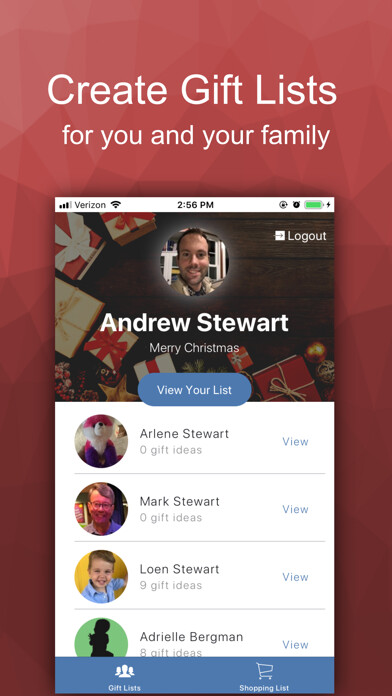 Emulate iPhone app The Christmas List App using MyAndroid Emulate iPhone app The Christmas List App using MyAndroid