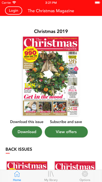 Emulate iPhone app The Christmas Magazine using MyAndroid Emulate iPhone app The Christmas Magazine using MyAndroid