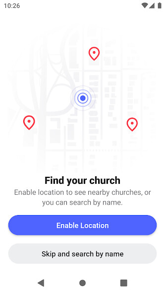 Emulate iPhone app The Church App using MyAndroid