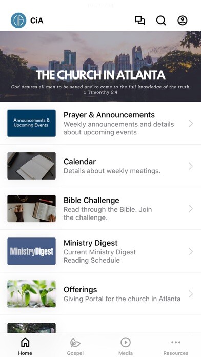 Emulate iPhone app The church in Atlanta using MyAndroid Emulate iPhone app The church in Atlanta using MyAndroid