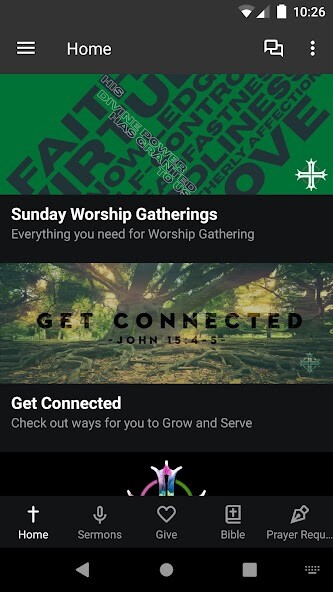 Emulate iPhone app The Church in DeKalb App using MyAndroid Emulate iPhone app The Church in DeKalb App using MyAndroid