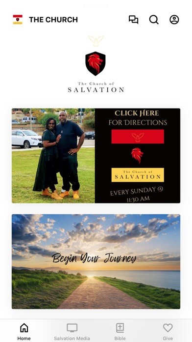 Emulate iPhone app The Church of Salvation using MyAndroid Emulate iPhone app The Church of Salvation using MyAndroid