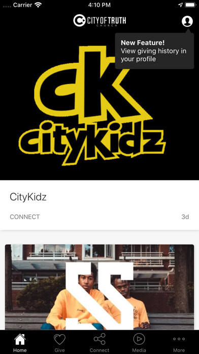 Emulate iPhone app The City KC using MyAndroid