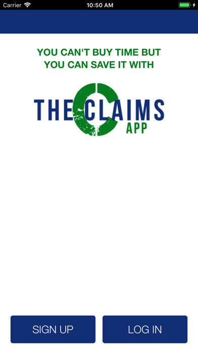 Emulate iPhone app The Claims App using MyAndroid