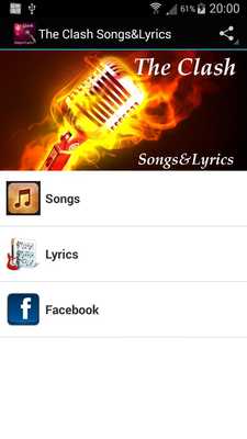 Emulate Android APK The Clash SongsLyrics Emulate Android APK The Clash SongsLyrics