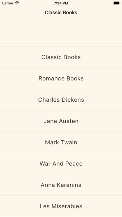 Emulate iPhone app The Classic Books using MyAndroid Emulate iPhone app The Classic Books using MyAndroid