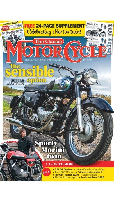 Emulate iPhone app The Classic Motorcycle using MyAndroid