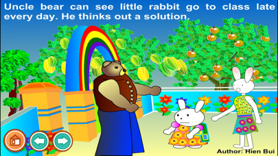 Emulate iPhone app The clock of little rabbit (Untold toddler story from Hien Bui) using MyAndroid Emulate iPhone app The clock of little rabbit (Untold toddler story from Hien Bui) using MyAndroid